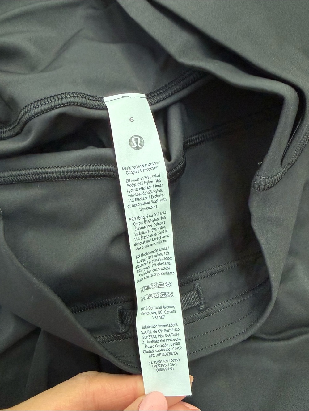 NWT Lululemon fast and free HR short 6” pockets - Picture 5 of 7